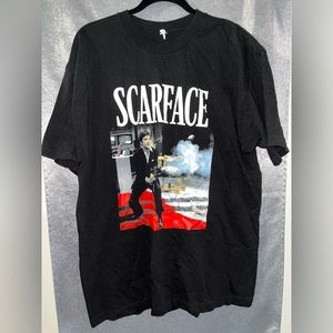 Men’s Black Scarface Logo Crew neck T-shirt